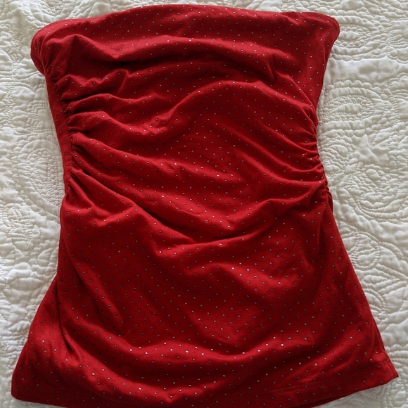 Guess red tube top - Picture 2 of 2